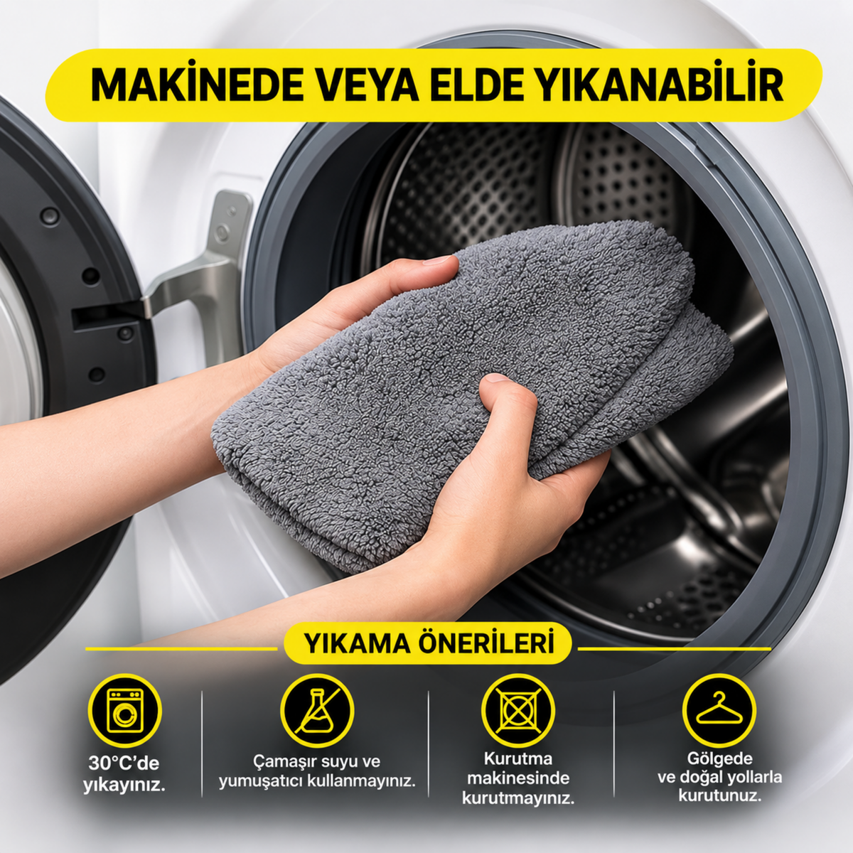 Asfalt Yıkama Köpük Eldiveni