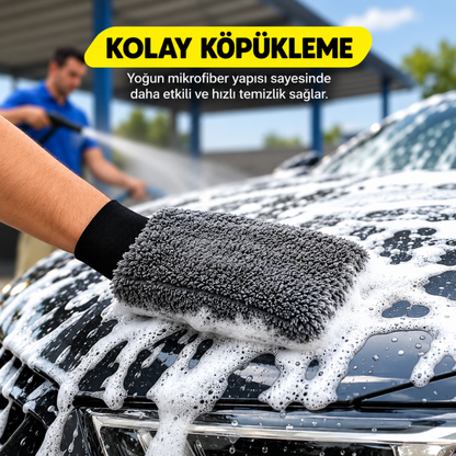 Asfalt Yıkama Köpük Eldiveni