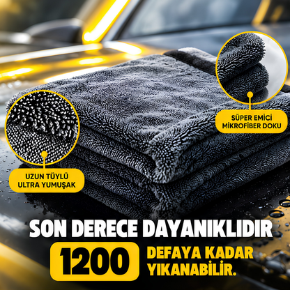 Asfalt Mikrofiber Profesyonel Kurulama Havlusu