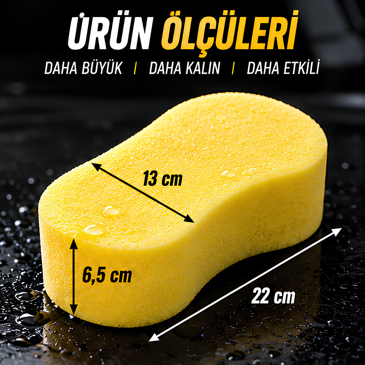 Asfalt Yıkama Köpük Süngeri