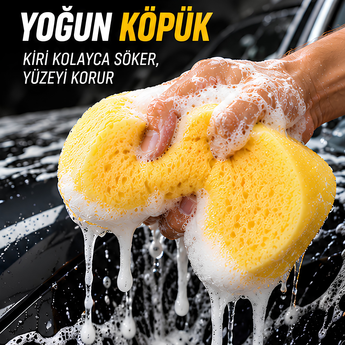 Asfalt Yıkama Köpük Süngeri